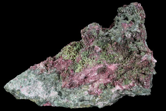 Magenta Erythrite Crystals on Matrix - Morocco #91776